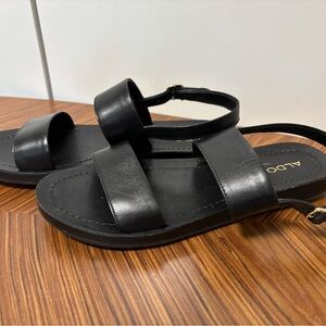 Aldo Elegant Black Sandals